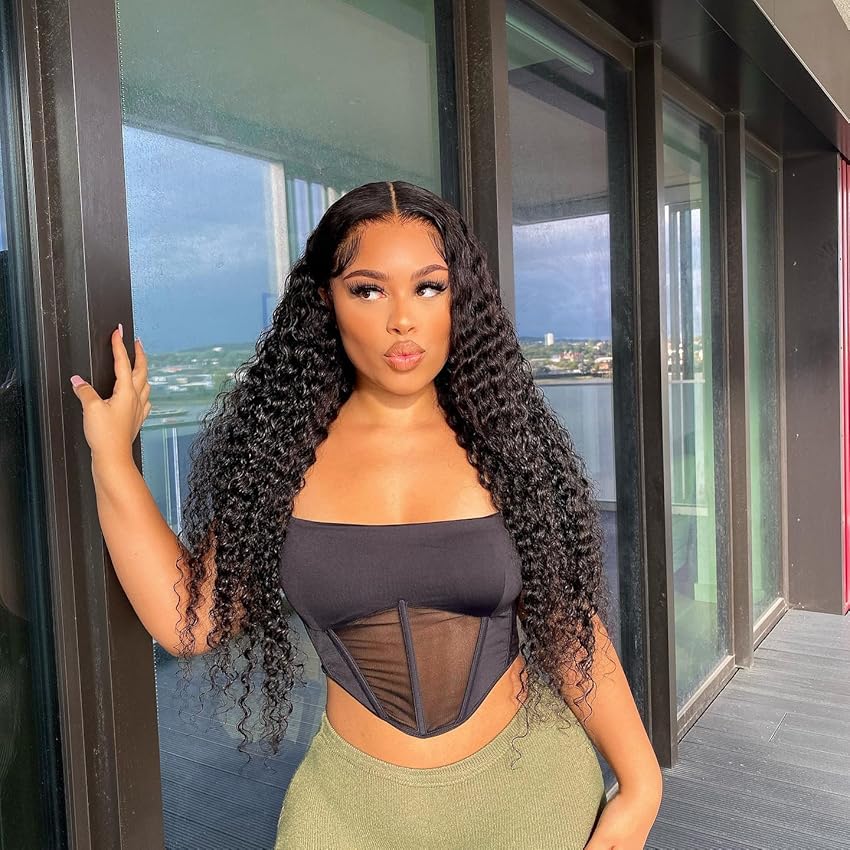 Glueless Deep Wave 13x6 Frontal Wig