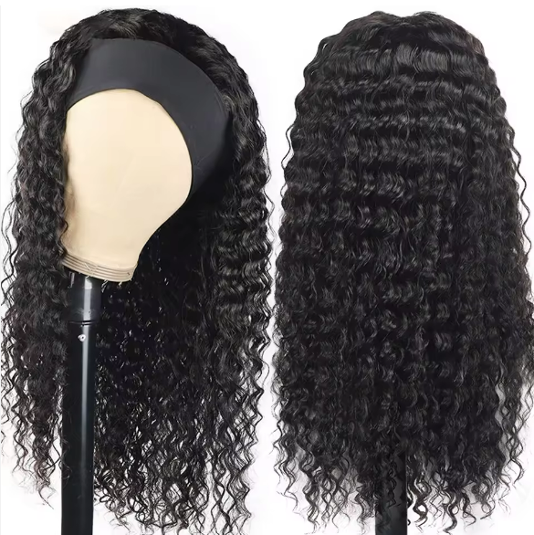 Deep Wave Headband Wig